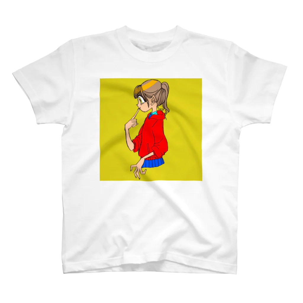 kin_5kinkinの今時レトロ・フワトロ卵ver. スタンダードTシャツ