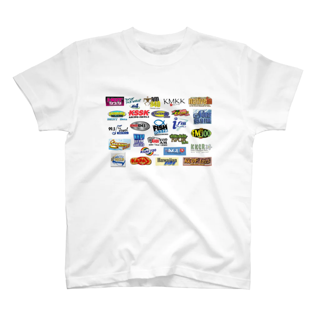 ShingoのHawaiian Radio Stations スタンダードTシャツ