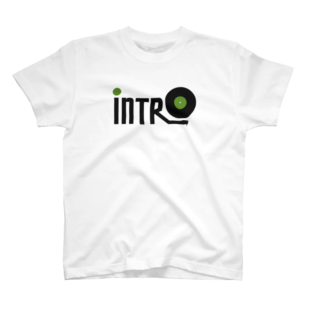 音楽酒場 ブギのintroロゴ スタンダードTシャツ