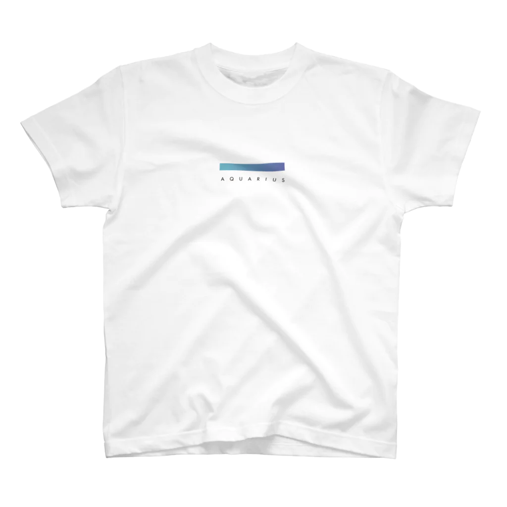 采井いろの【星座グラデ】水瓶座/Aquarius Regular Fit T-Shirt