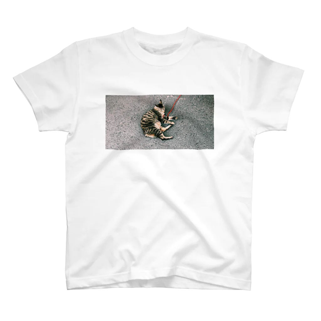 peke pekeの猫　ねこ　ネコ　 Regular Fit T-Shirt