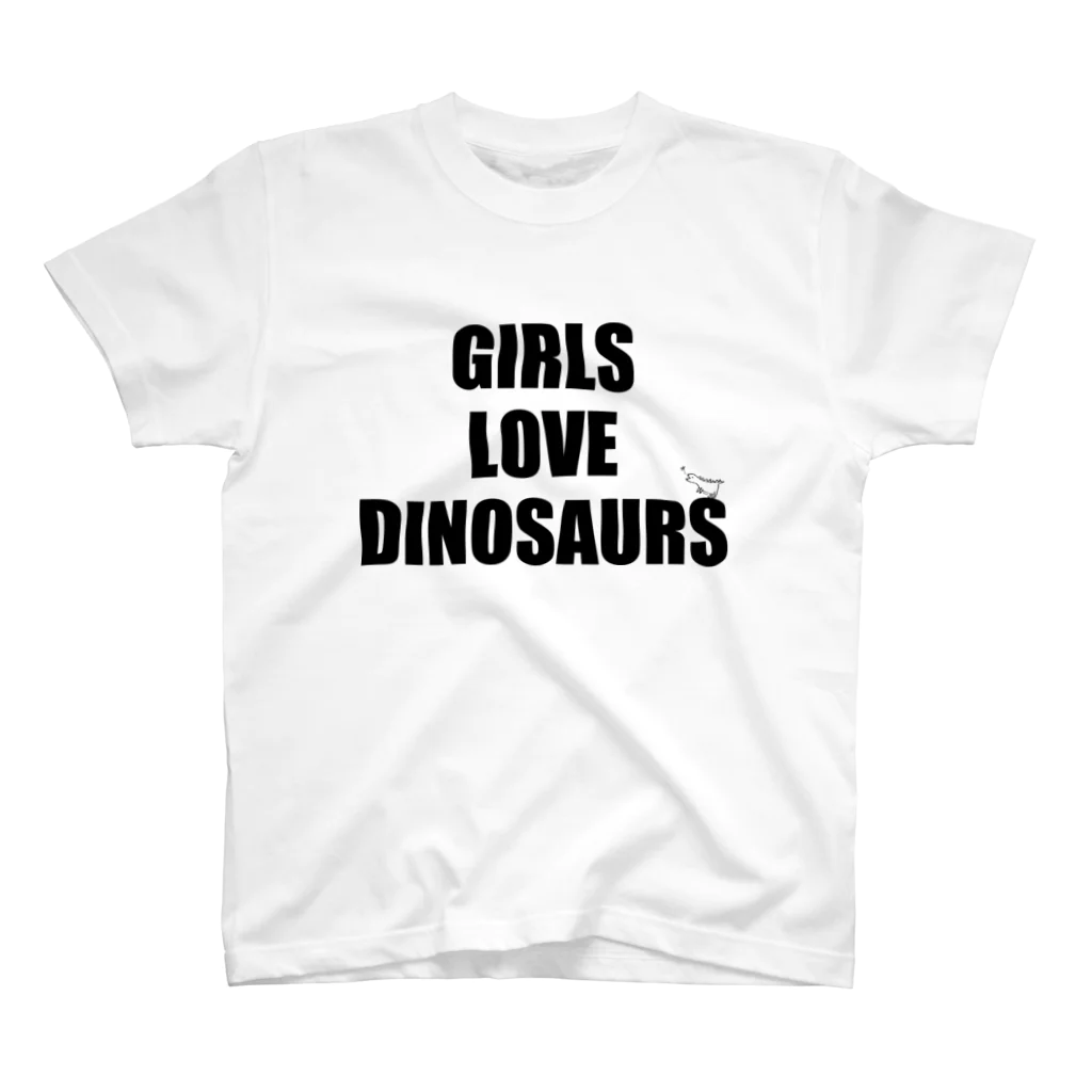 new syrupのGIRLS LOVE DINOSAURS スタンダードTシャツ