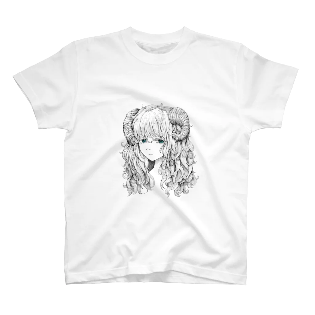  THE NIGHT OWLの羊っ子 スタンダードTシャツ