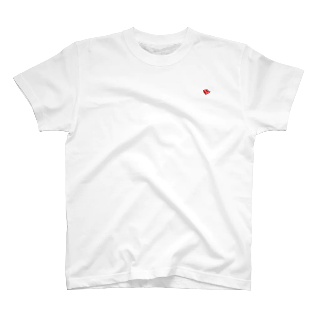 白いくつの赤い三連星 スタンダードTシャツ
