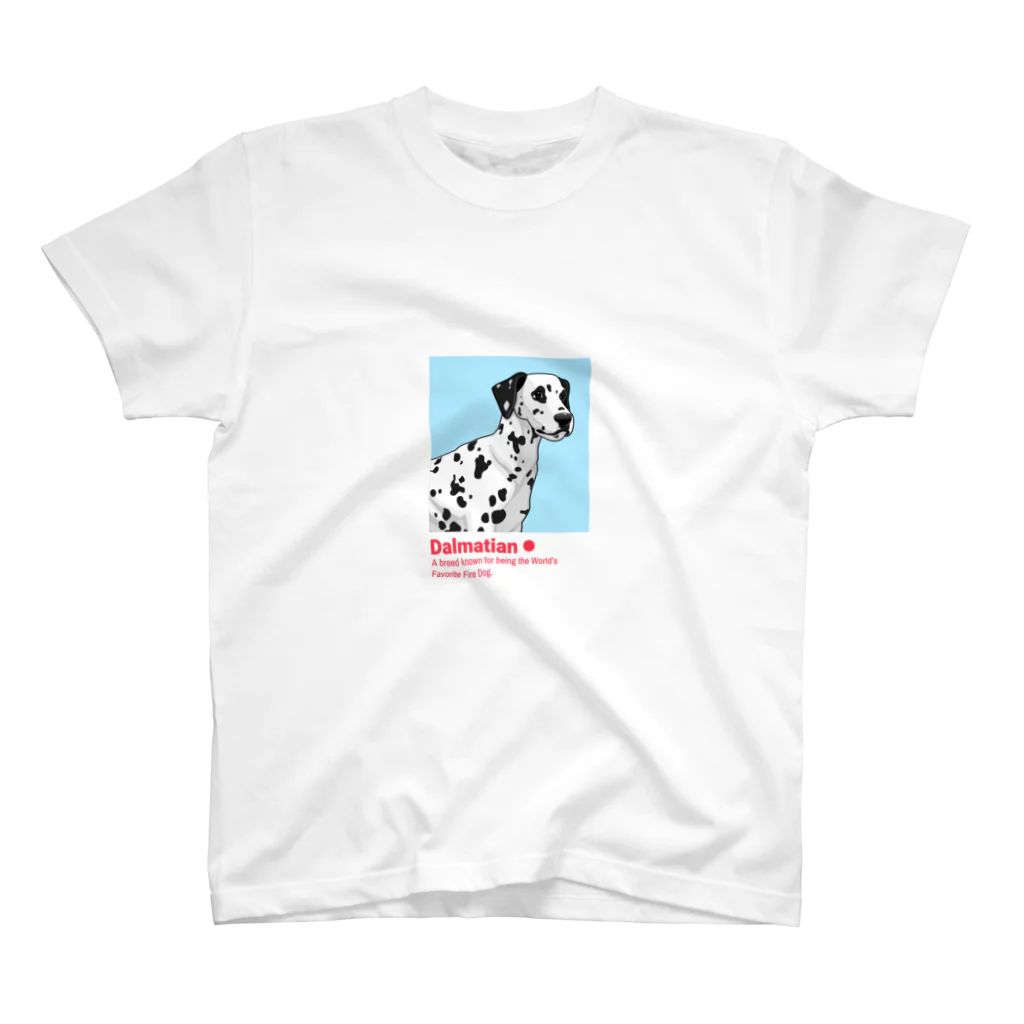 東京奮起させるのダルメシアン Dalmatian スタンダードTシャツ