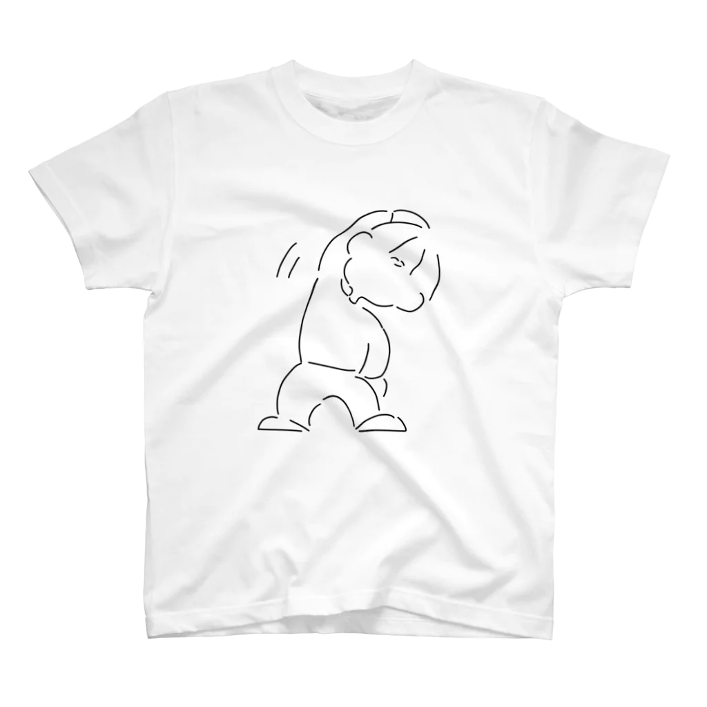 あるぱかぱの笑顔で体操してる人 Regular Fit T-Shirt