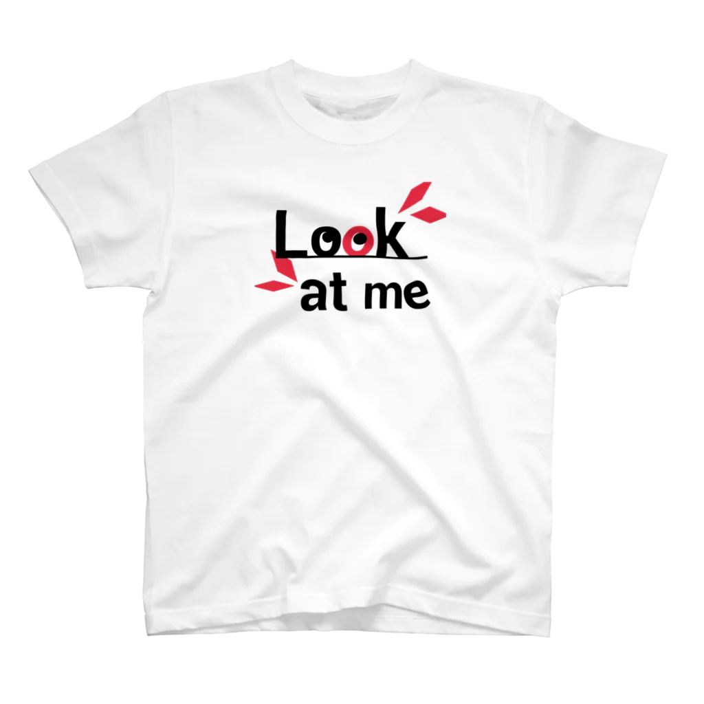 める-MerU-のLooK at me スタンダードTシャツ