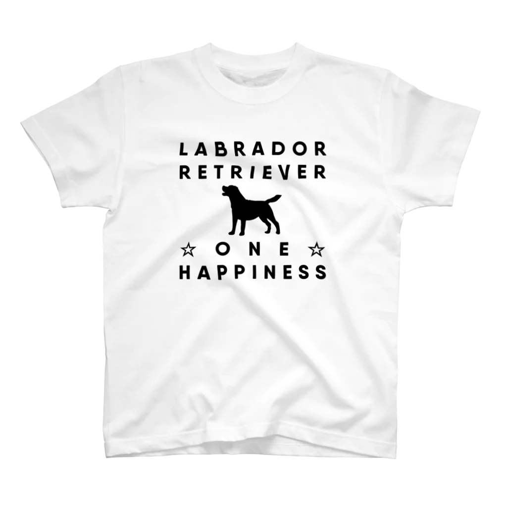 onehappinessのラブラドールレトリバー Regular Fit T-Shirt