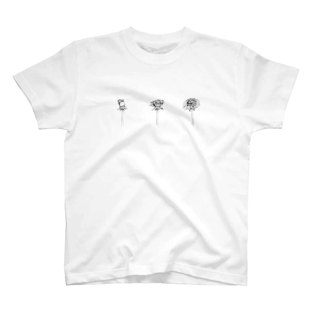 絵を描くぴーやのbloom_dandelion Regular Fit T-Shirt