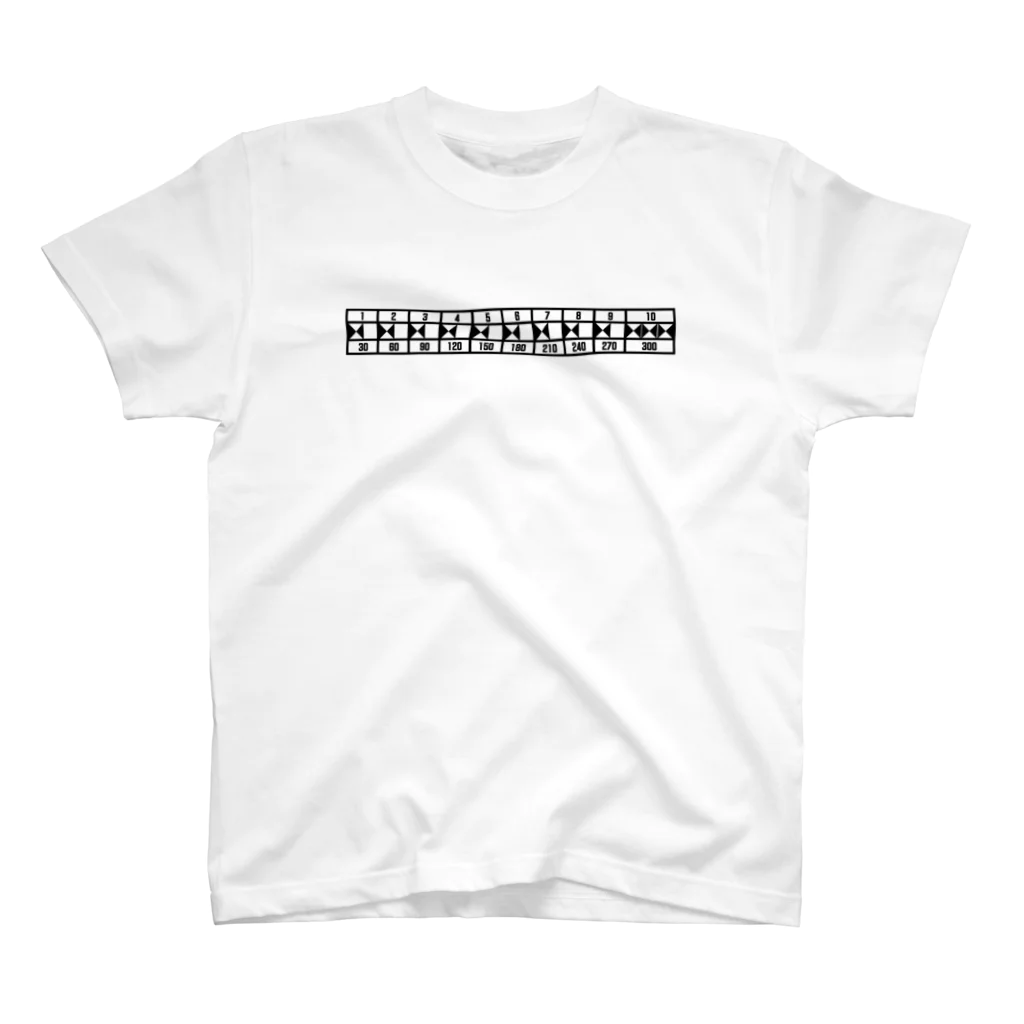 みりぷろ　のパーフェクトボウリング スタンダードTシャツ