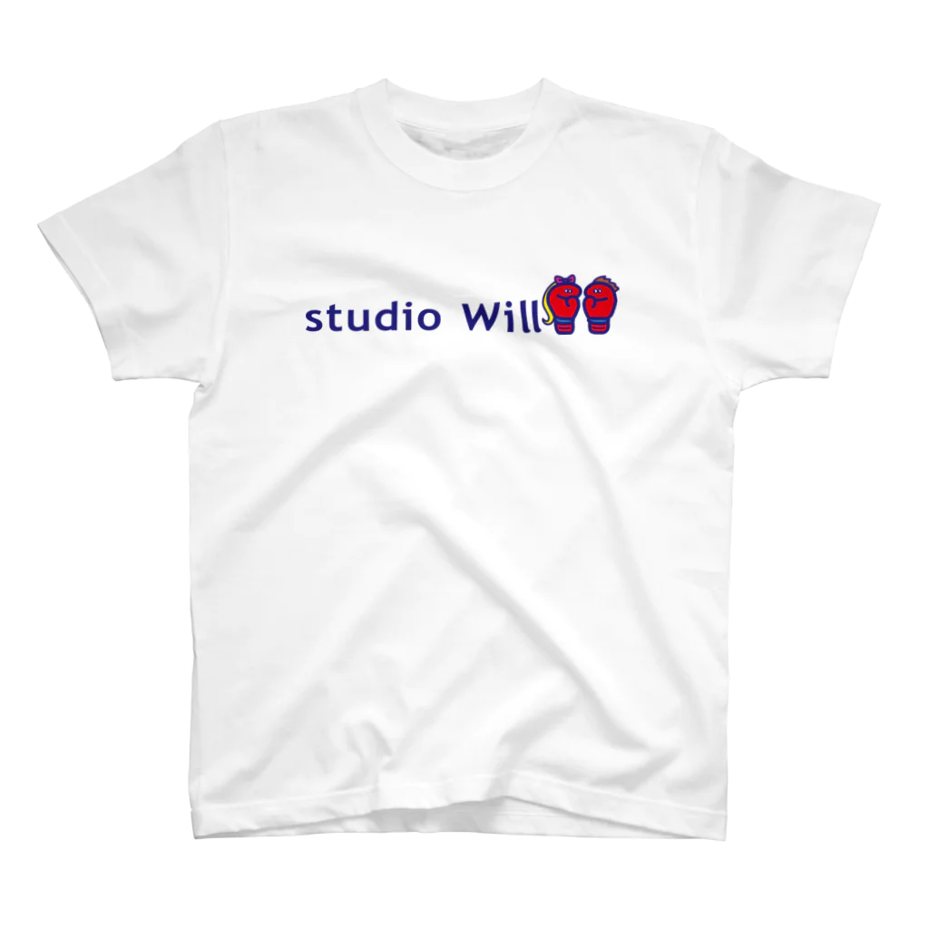 総合格闘技・フィットネス studio Willのstudio Will×INGRID オリジナルTシャツ_D2 スタンダードTシャツ