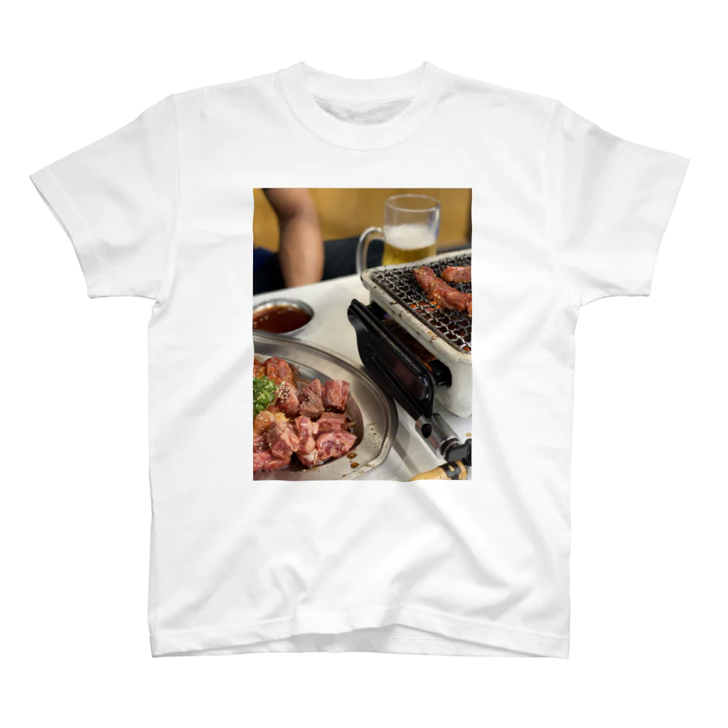 mr_shimachouのうまそうTシャツ@焼き肉 スタンダードTシャツ