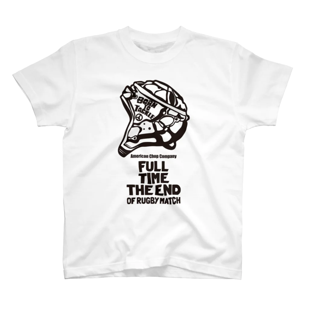 b.n.d [街中でもラグビーを！]バインドのFULL TIME THE END OF RUGBY MATCH Regular Fit T-Shirt