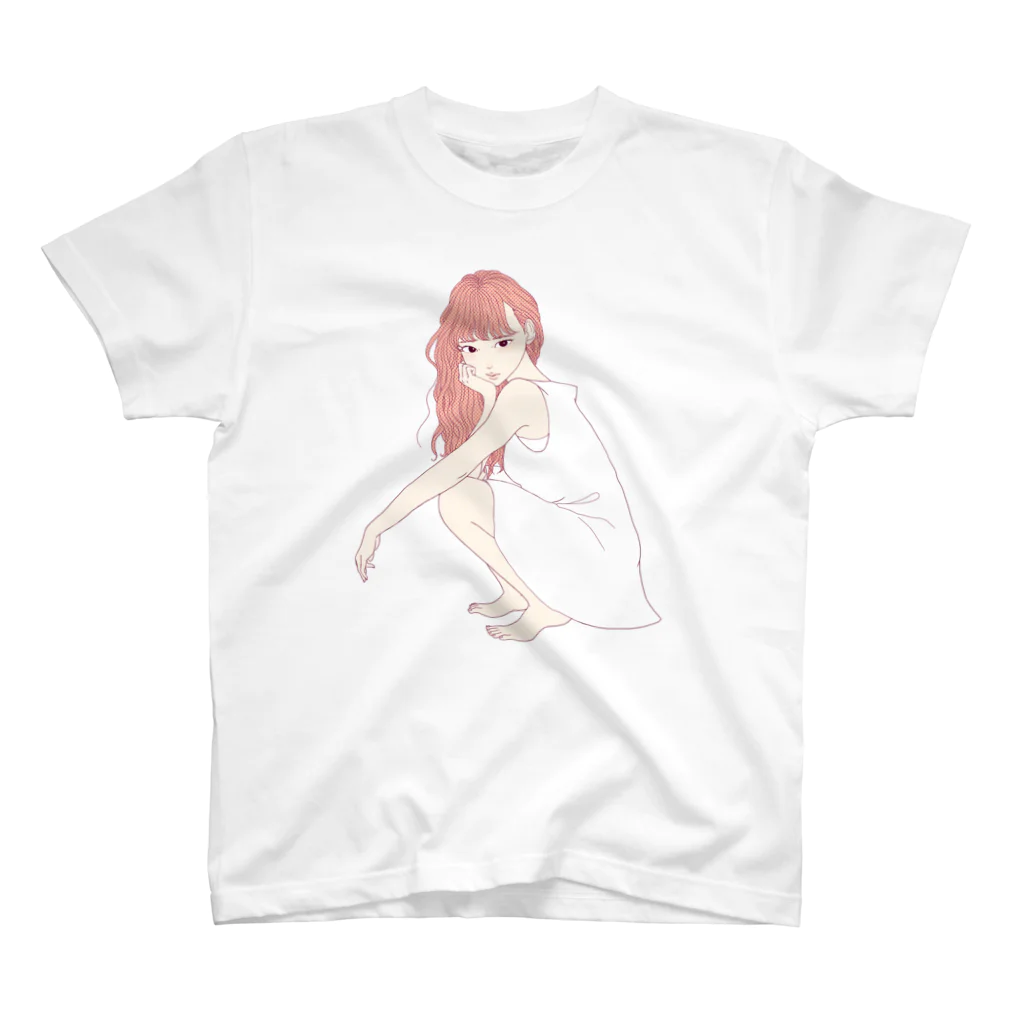 shiroifumiのアオ スタンダードTシャツ