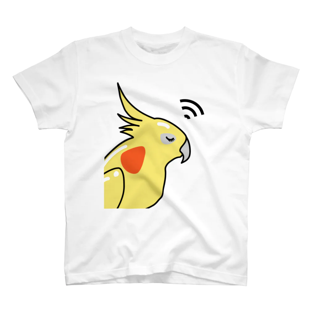 Naoto Koshikawaのオカメインコ wi-fi スタンダードTシャツ