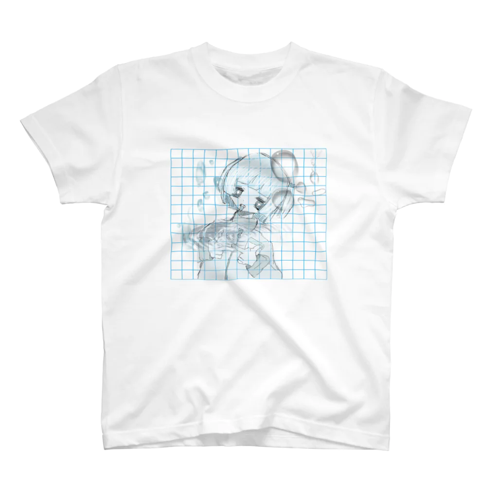 水夢の溺れてﾀﾋね Regular Fit T-Shirt