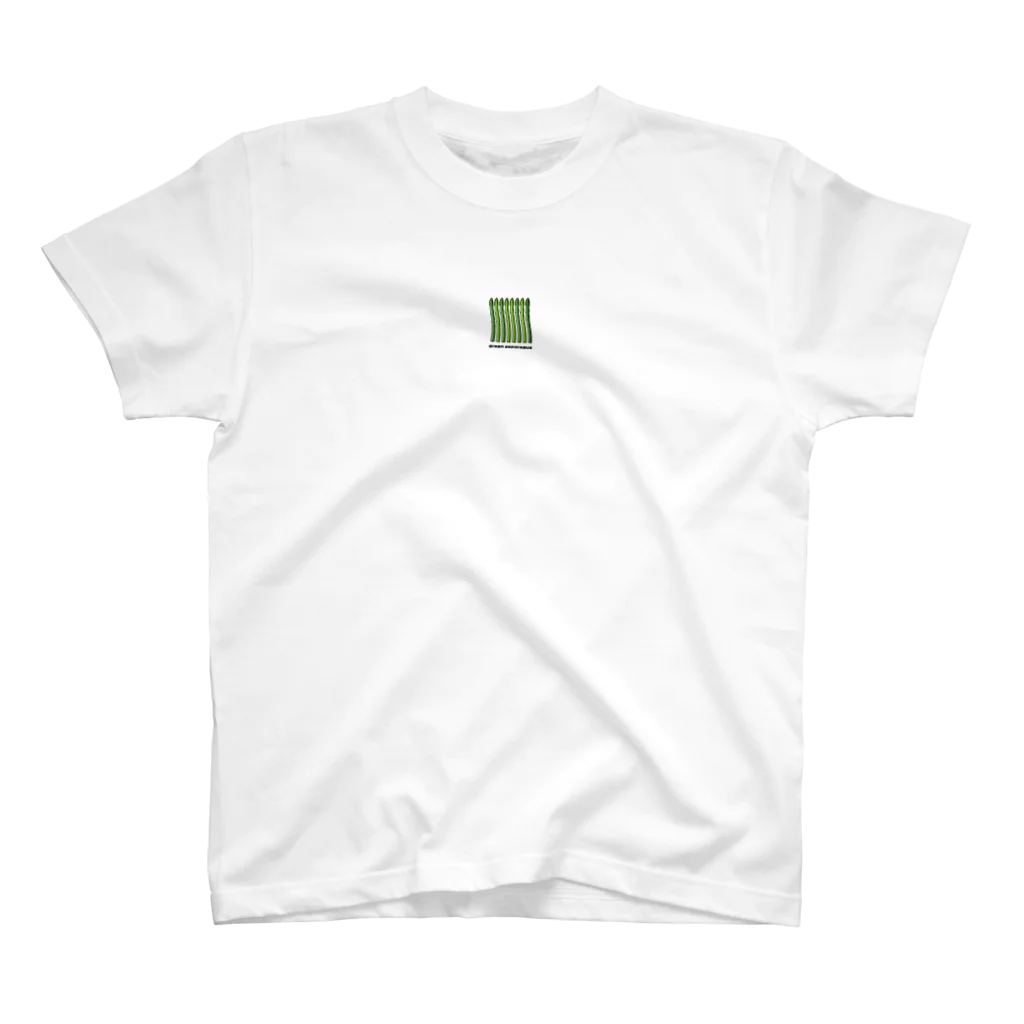 ebi_fooodの【食材ワンポイント】10_g_aspara Regular Fit T-Shirt