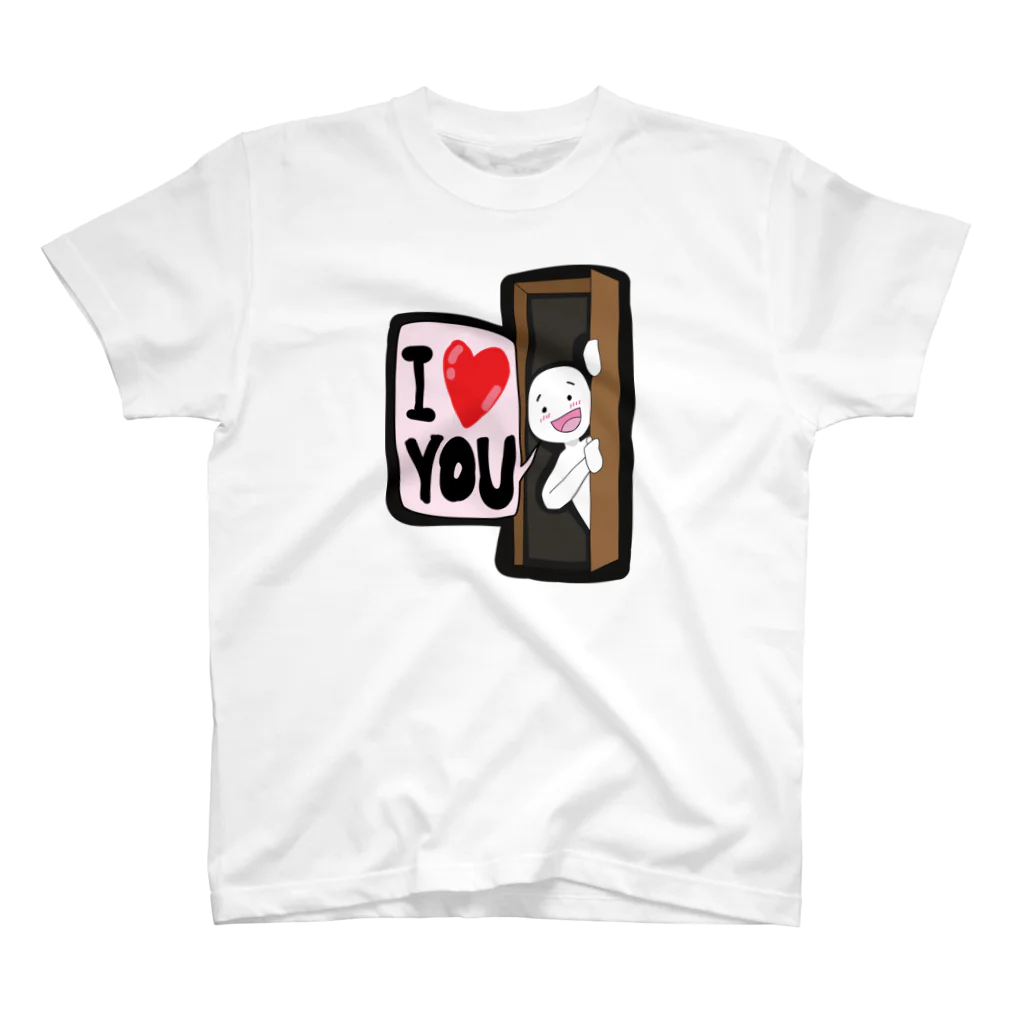 StudioPretenderのI LOVE YOU スタンダードTシャツ