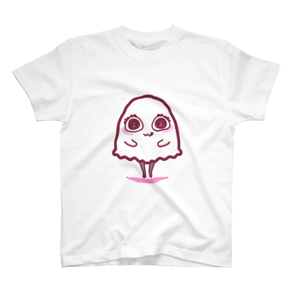 Ri0のいたずらおばけちゃん(ぴんく) スタンダードTシャツ