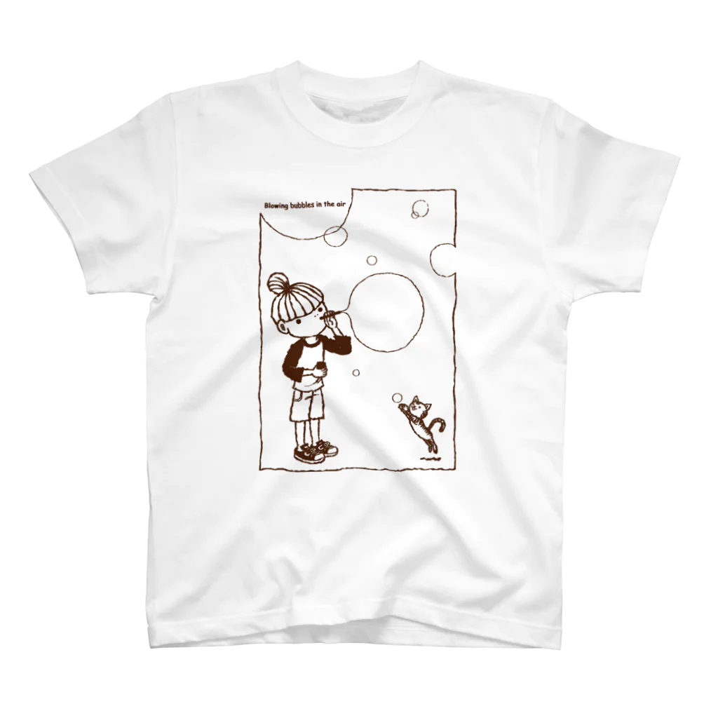 チョッちゃんのBlowing bubbles スタンダードTシャツ