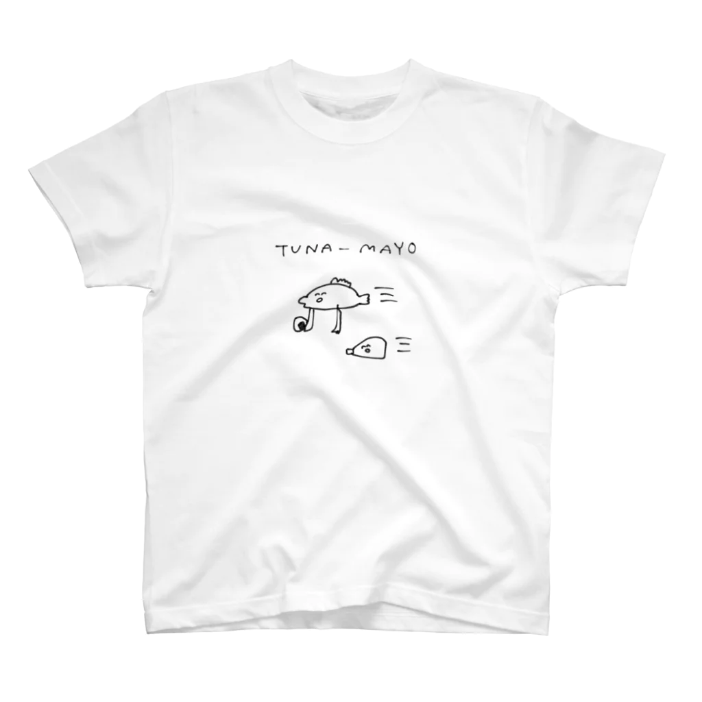 hjmzmのTUNA-MAYOYO スタンダードTシャツ