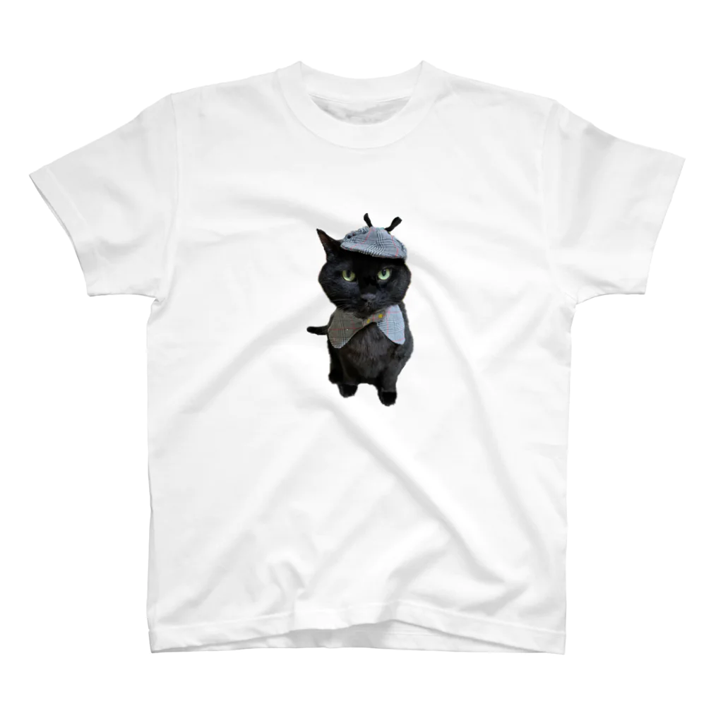 猫田熊吉のねこねこ探偵 Regular Fit T-Shirt