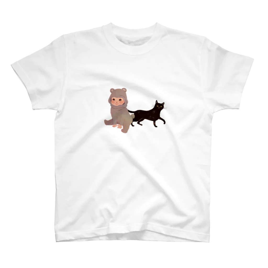 吉岡ゆうこ　オンラインショップのBearBaby&Cat スタンダードTシャツ
