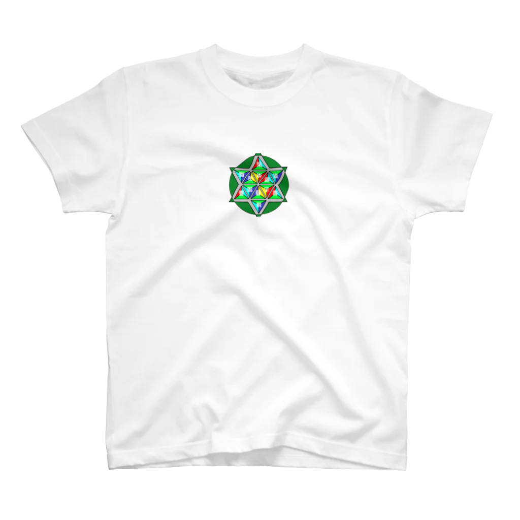 DaishiKitajimaの旧字麻模様 Regular Fit T-Shirt