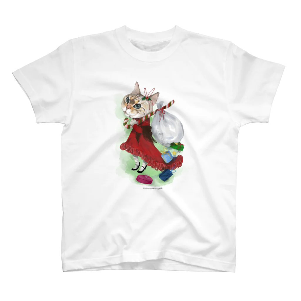 wokasinaiwoのクリスマスリラン Regular Fit T-Shirt