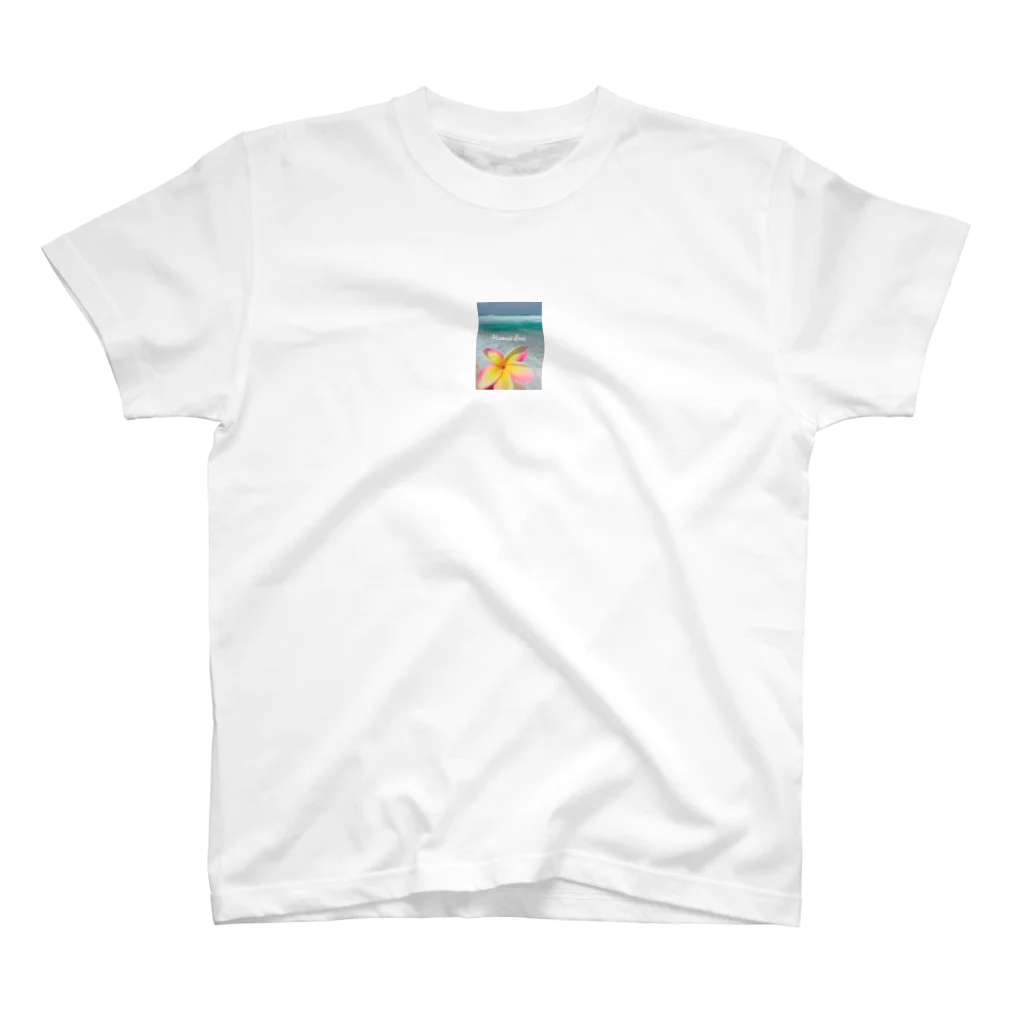 ハワイ-611のpuameria by the sea スタンダードTシャツ