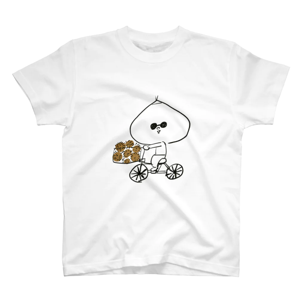 ひろキャラのくり太さんの栗ひろい スタンダードTシャツ