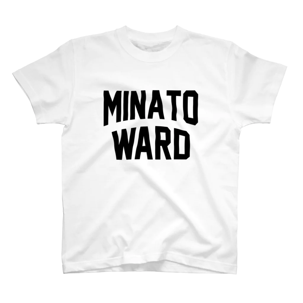 JIMOTO Wear Local Japanの港区 MINATO WARD スタンダードTシャツ