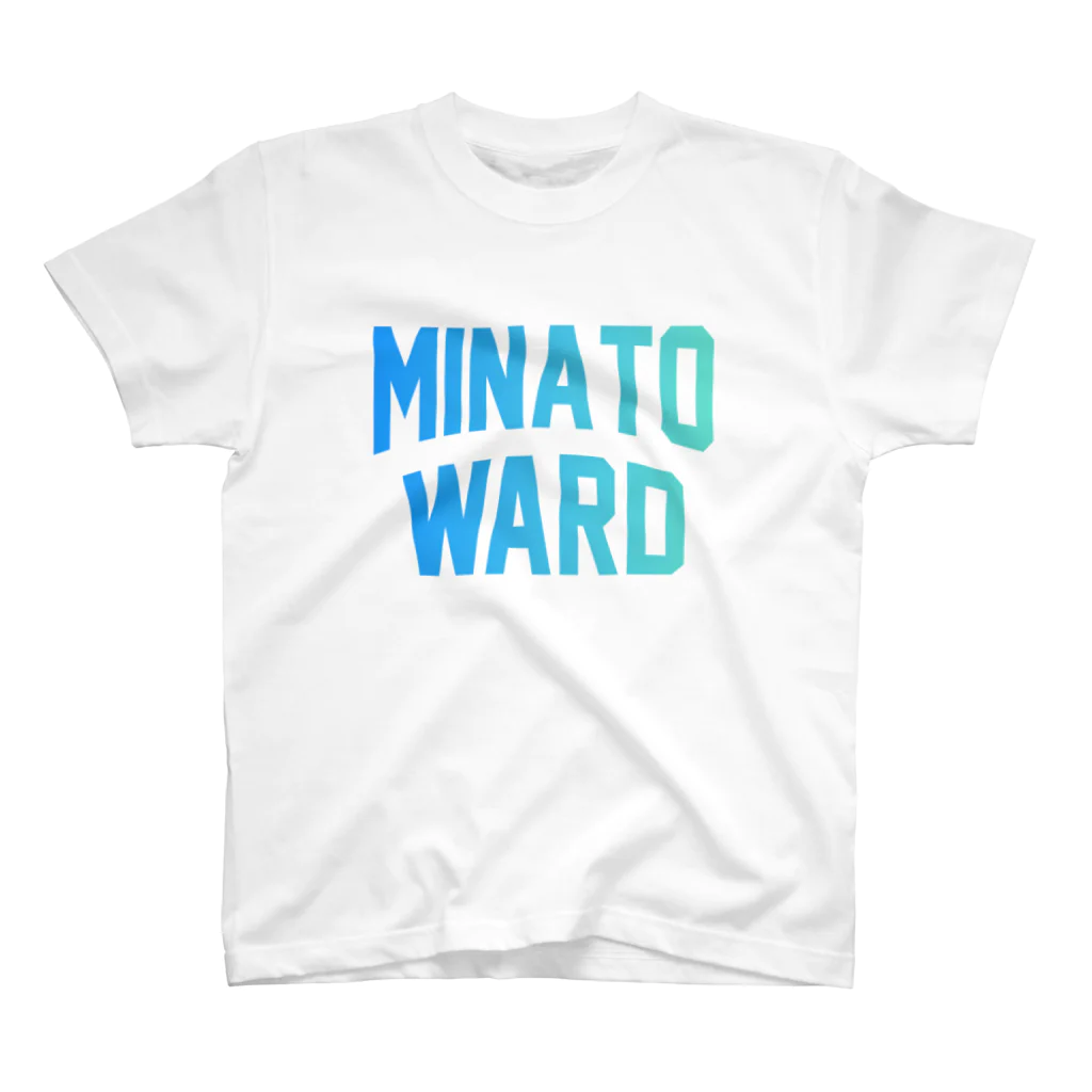 JIMOTO Wear Local Japanの港区 MINATO WARD スタンダードTシャツ