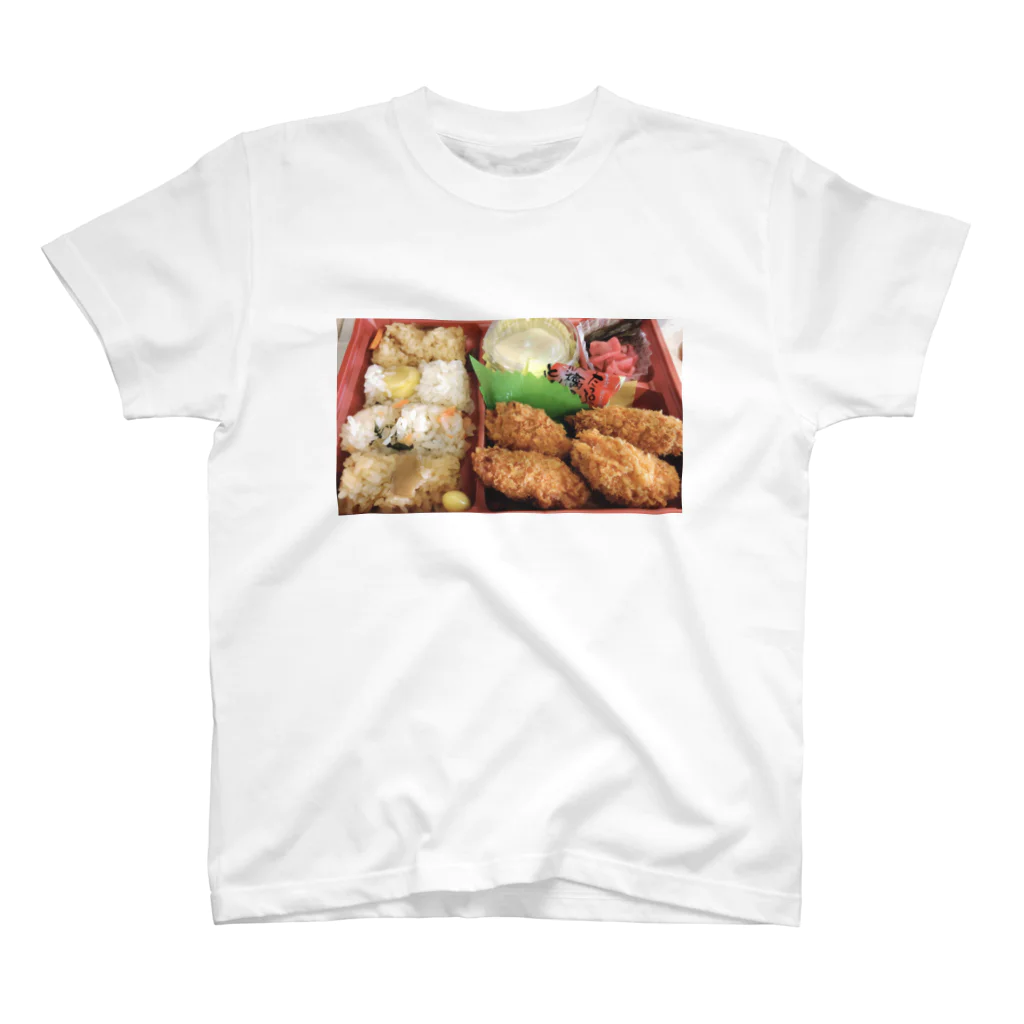 sakiymのfried oyster lunch スタンダードTシャツ