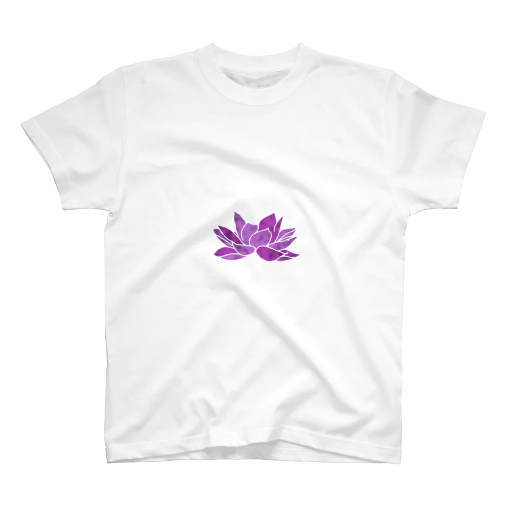 LotusのLotus (紫) スタンダードTシャツ