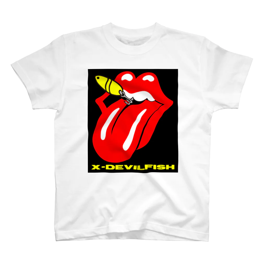 X-DEVILFISHのFooking Stones Tシャツ Regular Fit T-Shirt