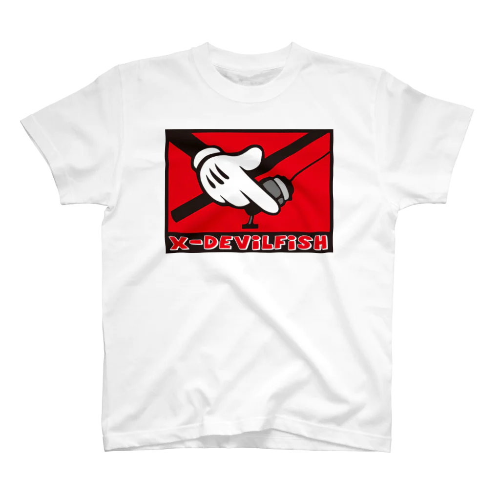 X-DEVILFISHのHAND Tシャツ スタンダードTシャツ