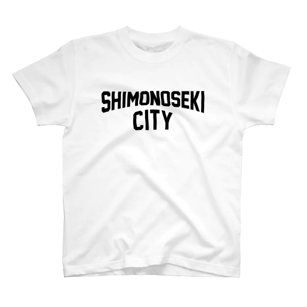 JIMOTO Wear Local Japanの下関市 SHIMONOSEKI CITY スタンダードTシャツ