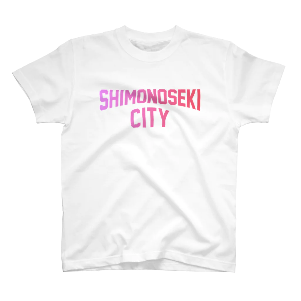 JIMOTO Wear Local Japanの下関市 SHIMONOSEKI CITY スタンダードTシャツ
