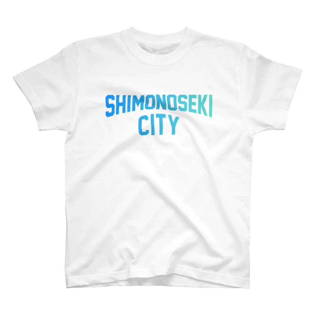 JIMOTO Wear Local Japanの下関市 SHIMONOSEKI CITY スタンダードTシャツ