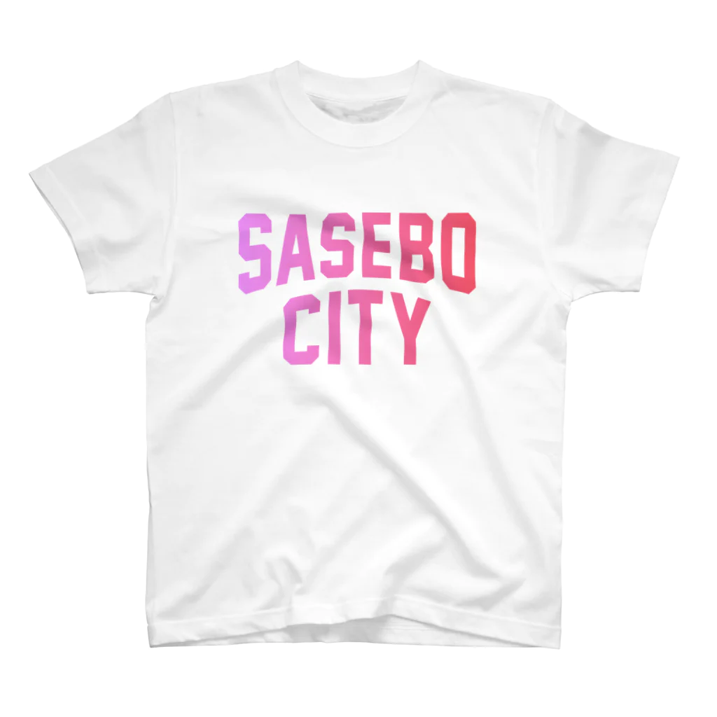 JIMOTO Wear Local Japanの佐世保市 SASEBO CITY スタンダードTシャツ