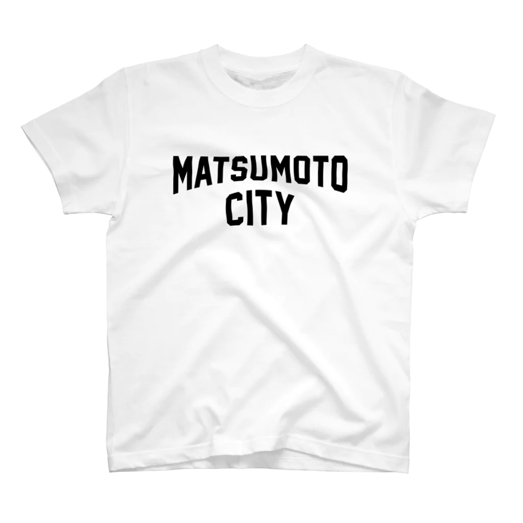 JIMOTO Wear Local Japanの松本市 MATSUMOTO CITY スタンダードTシャツ