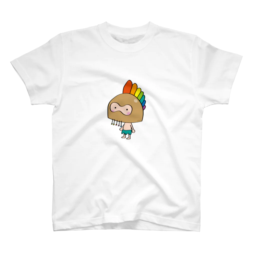 カフェ レフアのイカイカくん Regular Fit T-Shirt