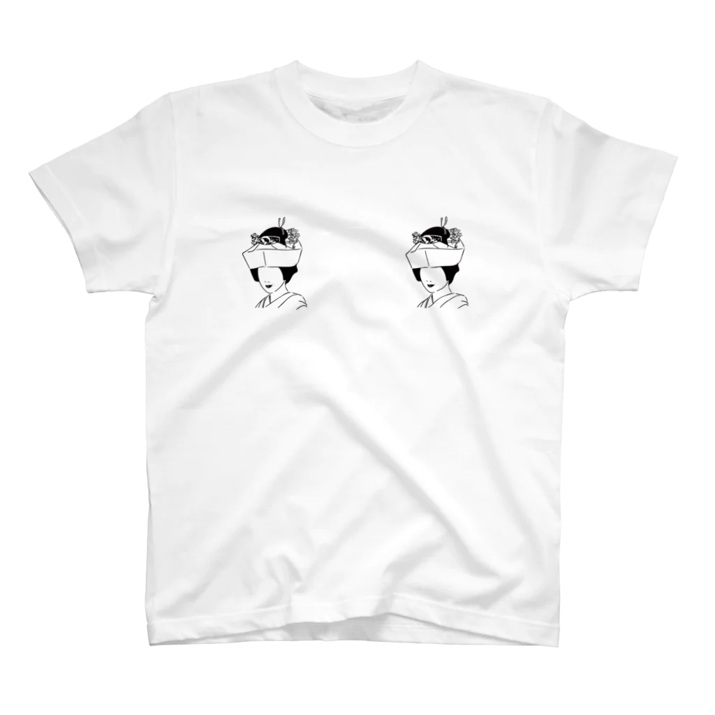 白無垢ちゃんの2MUKU スタンダードTシャツ