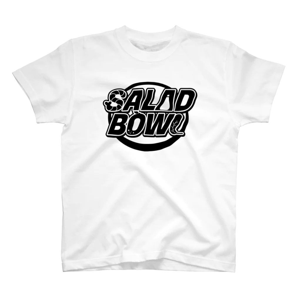 SALAD BOWL GOODSのSALAD BOWL　Tシャツ(シロ) Regular Fit T-Shirt