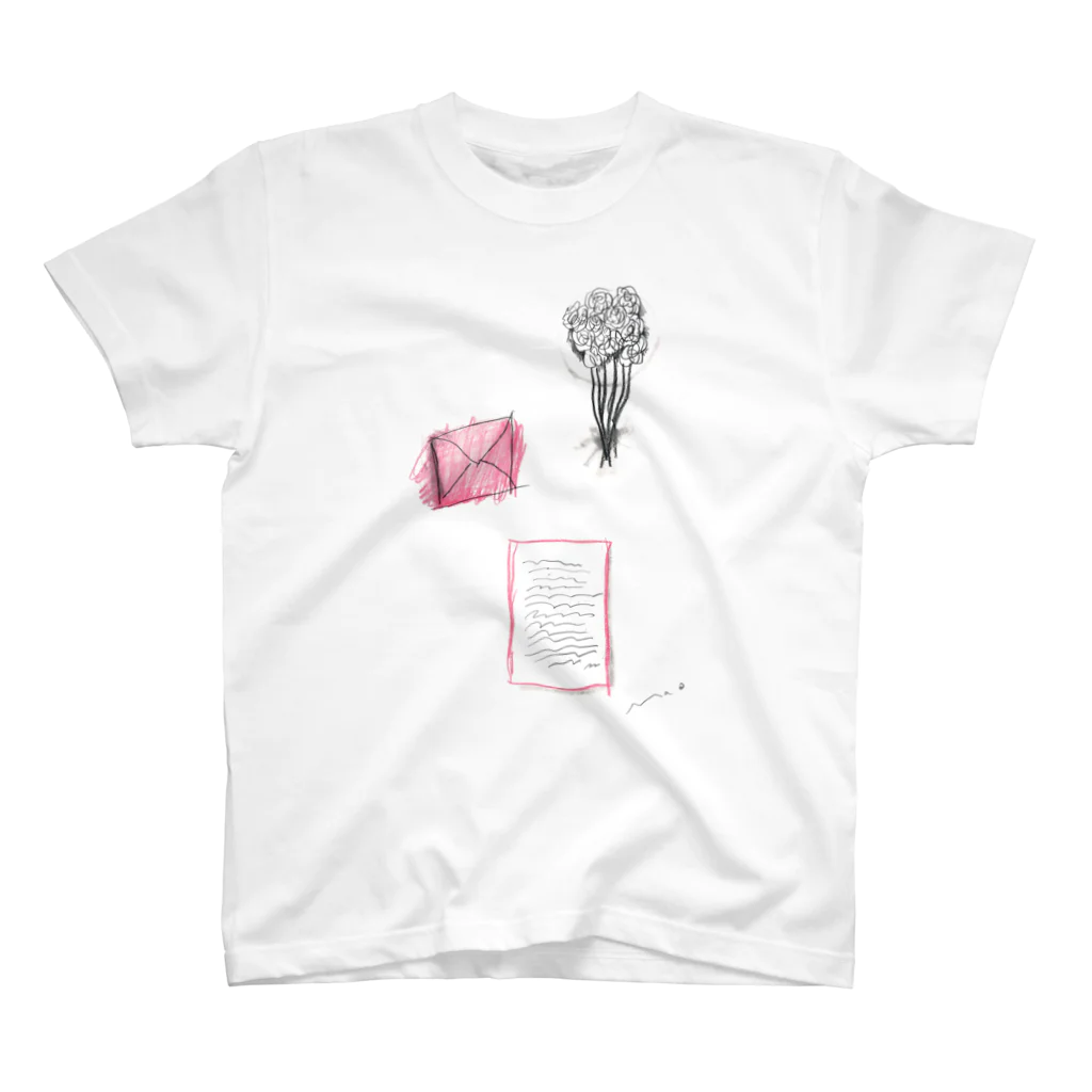 M A O  Y O S H I N OのBLOKEN FLOWERS スタンダードTシャツ