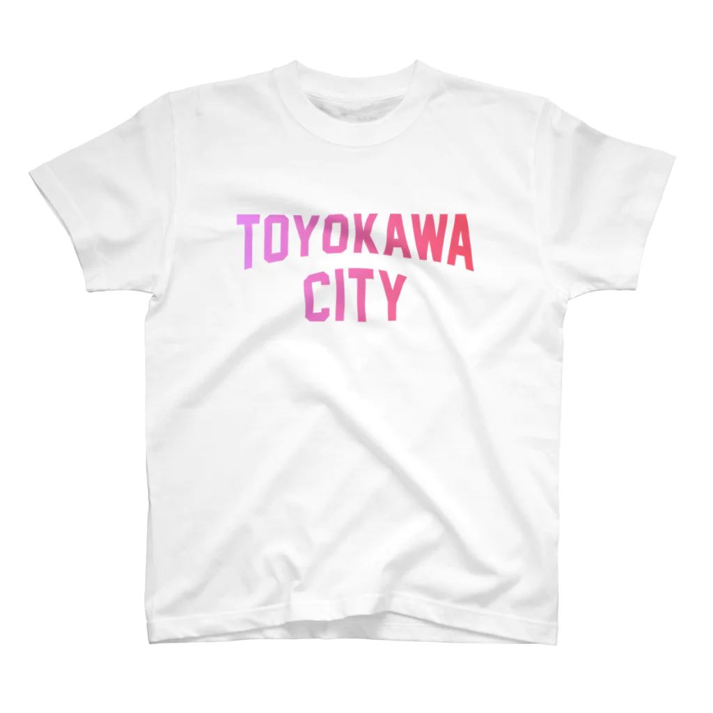 JIMOTOE Wear Local Japanの豊川市 TOYOKAWA CITY Regular Fit T-Shirt