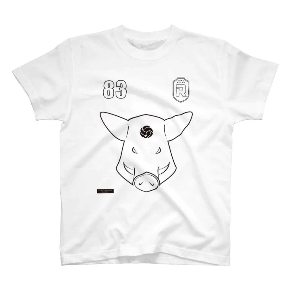 muramuraのboar スタンダードTシャツ