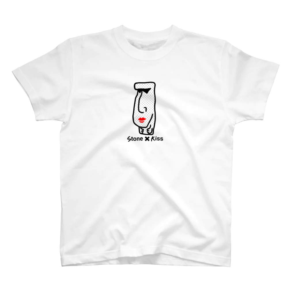 TaniGonの石のKISS Regular Fit T-Shirt