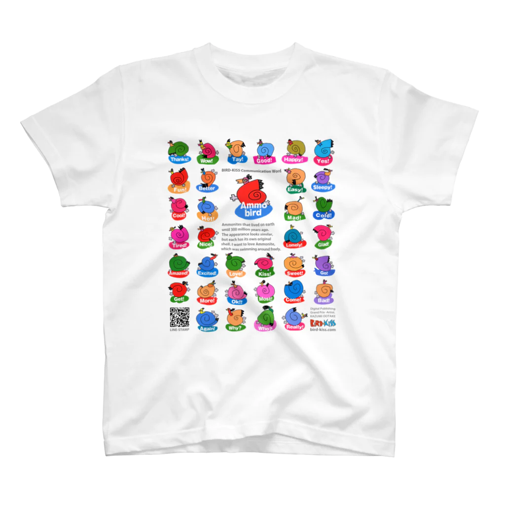 BIRD-KISSのAmmo_Tシャツ（両面） Regular Fit T-Shirt